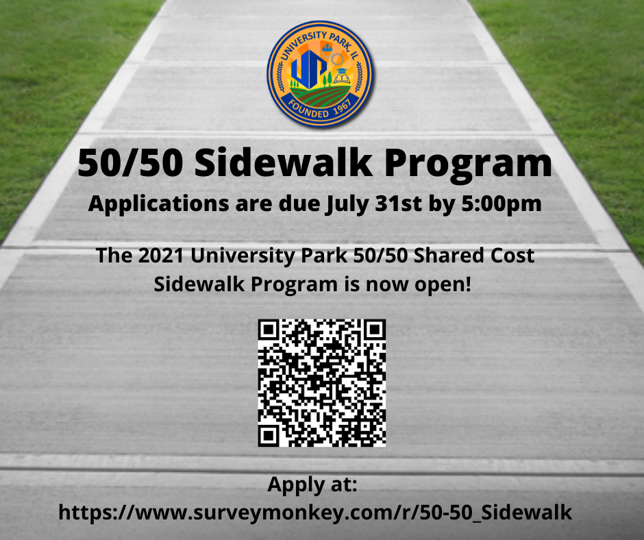 5050 Sidewalk Program
